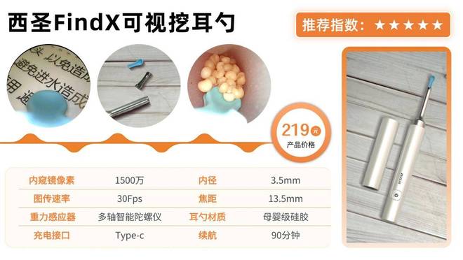 带摄像头的挖耳勺好用吗?挖耳勺到底怎么选?十大品牌测评分享!(图7)