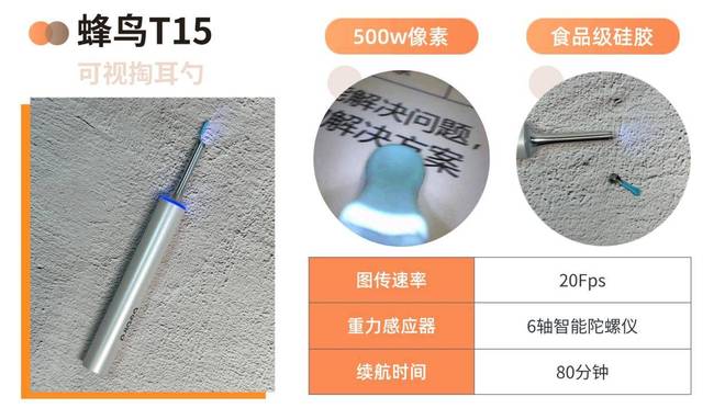 掏耳勺摄像头好用吗?盘点全网销量前十带摄像头的掏耳勺评测(图6)