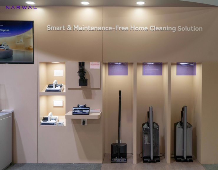 全球TOP5清洁机器人公司云鲸智能携四大品类新品亮相CES 2026(图3)