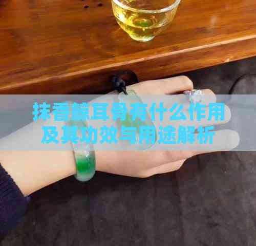 抹香鲸耳骨有什么作用及其功效与用途解析(图3)