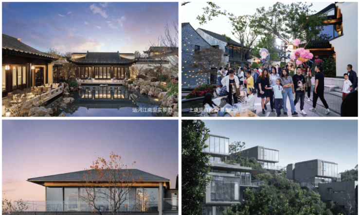 湖亭望月户型解析:湖亭望月2026年8月最新苏州吴江太湖度假区合院观湖大宅空间设计(图3)